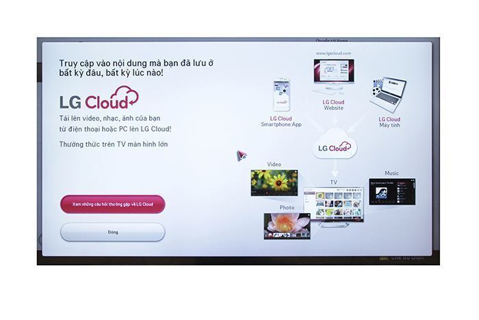 cách nhận được 100 gb lg cloud miễn phí từ tivi lg