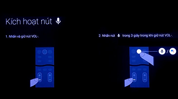 cách kết nối và sử dụng remote thông minh trên android tivi sony 2018