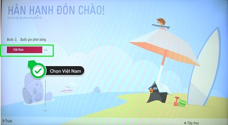 cách khôi phục cài đặt gốc và thiết lập lại tivi lg thường 2016