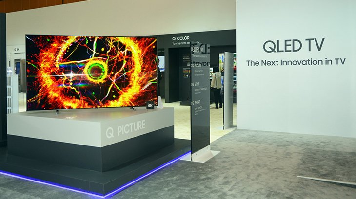 công nghệ quantum dot mới trên tivi samsung 2017