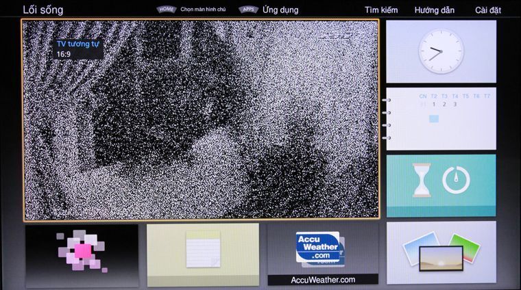 các bước thiết lập lại từ đầu trên smart tivi panasonic