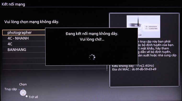 các bước thiết lập lại từ đầu trên smart tivi panasonic