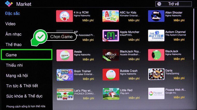 cách tải ứng dụng trên smart tivi panasonic