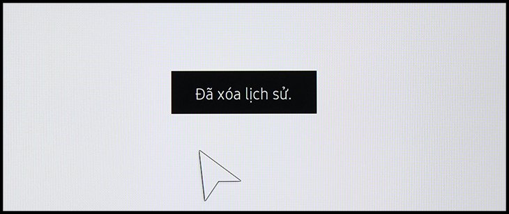 cách xóa lịch sử duyệt web trên smart tivi samsung 2016