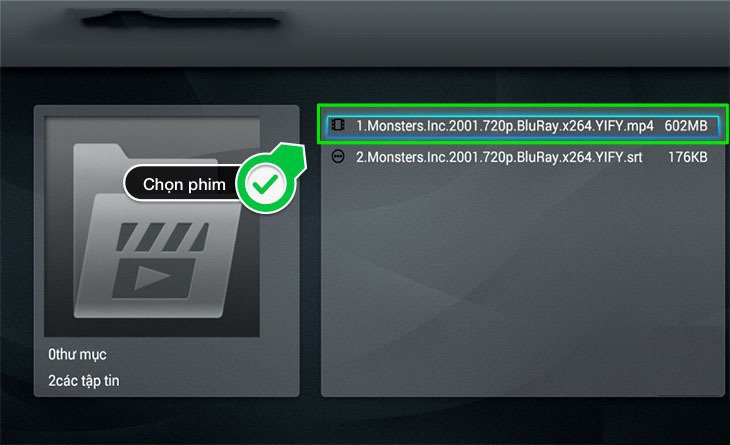 cách xem ảnh, nghe nhạc, xem phim trong usb trên smart tivi tcl 2016