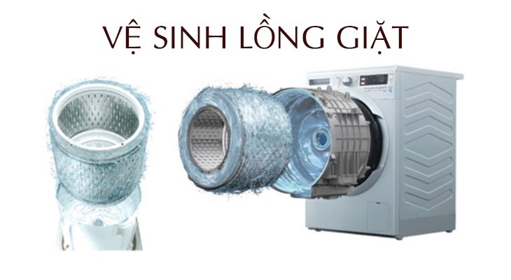 hướng dẫn vệ sinh máy giặt đúng cách đơn giản tại nhà