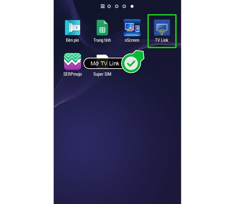 cách phản chiếu hình ảnh từ điện thoại lên smart tivi tcl