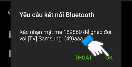 cách phát nhạc từ điện thoại lên smart tivi samsung bằng bluetooth