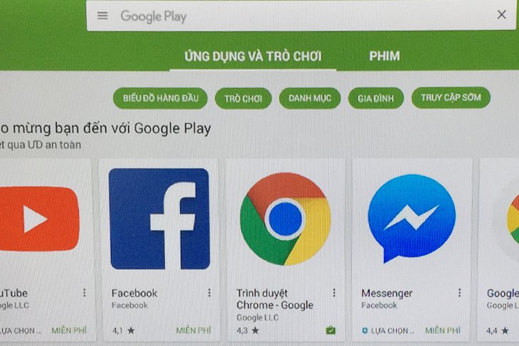 cách tải ứng dụng từ ch play trên smart tivi asanzo