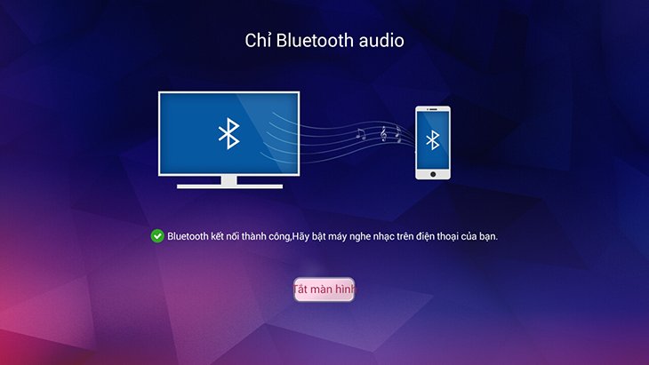 cách phát nhạc từ điện thoại lên smart tivi tcl 2016 bằng bluetooth