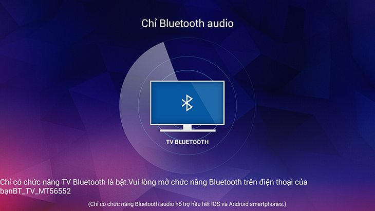 cách phát nhạc từ điện thoại lên smart tivi tcl 2016 bằng bluetooth