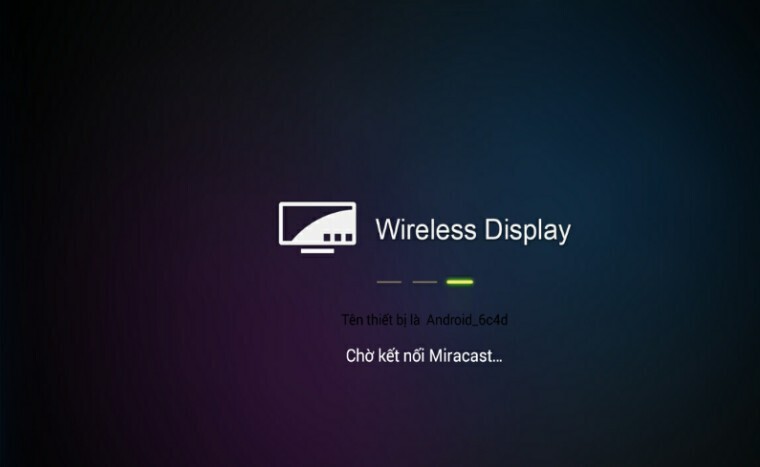 cách phản chiếu hình ảnh từ điện thoại lên smart tivi tcl