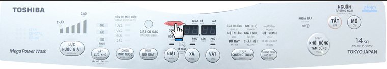 cách sử dụng máy giặt toshiba aw-dc1300wv-1500wv-1700wv-dme1200gv