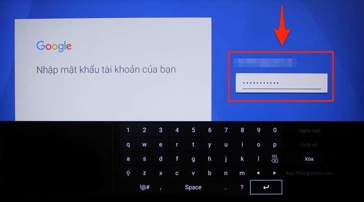 cách đăng nhập tài khoản google trên android tivi sony 2018