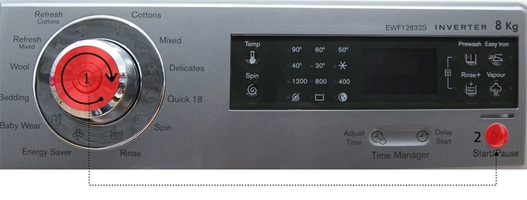 hướng dẫn sử dụng máy giặt electrolux ewf12832s