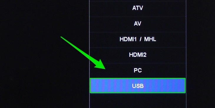 cách nghe nhạc, xem ảnh, xem phim bằng usb trên tivi toshiba thường 2016