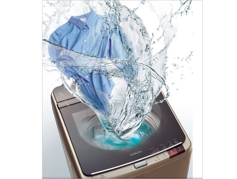 cảm biến eco 3 bước trên máy giặt hitachi