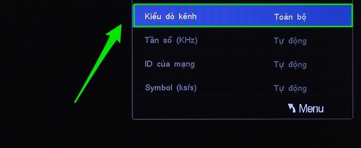 cách dò kênh trên tivi toshiba thường 2016