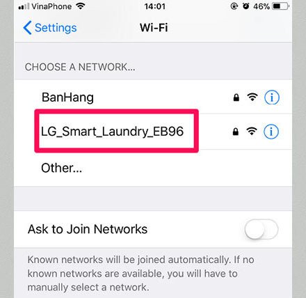 hướng dẫn kết nối điện thoại với máy giặt lg qua ứng dụng smartthinq