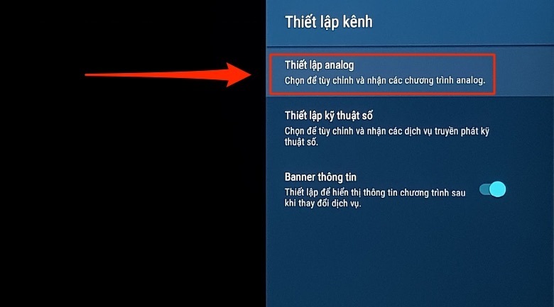 cách dò kênh trên android tivi sony 2018