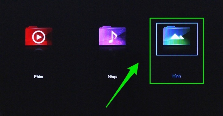cách nghe nhạc, xem ảnh, xem phim bằng usb trên tivi toshiba thường 2016
