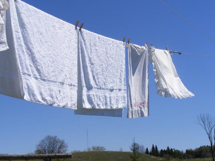 những chú ý khi giặt giũ quần áo