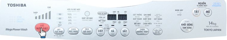 cách sử dụng máy giặt toshiba aw-dc1300wv-1500wv-1700wv-dme1200gv