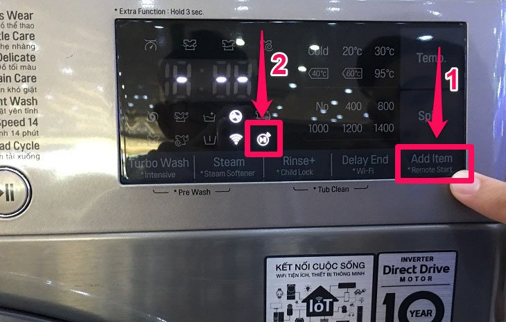 hướng dẫn kết nối điện thoại với máy giặt lg qua ứng dụng smartthinq