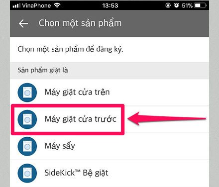 hướng dẫn kết nối điện thoại với máy giặt lg qua ứng dụng smartthinq