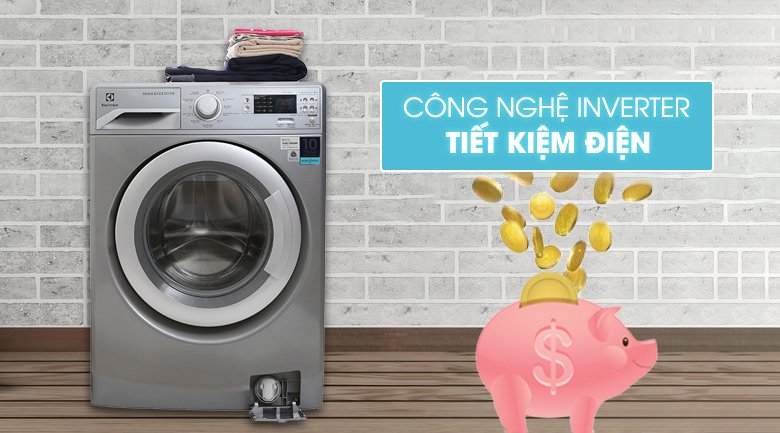 công nghệ giặt trên máy giặt electrolux