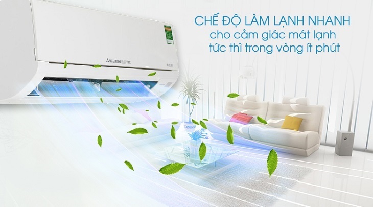 các chế độ làm lạnh nhanh thường gặp trên máy lạnh