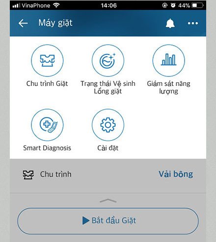 hướng dẫn kết nối điện thoại với máy giặt lg qua ứng dụng smartthinq