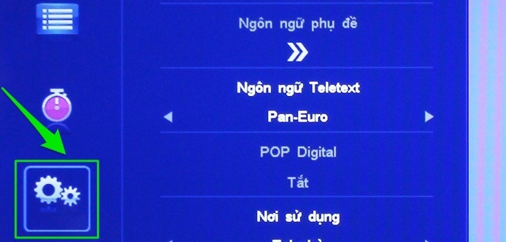 cách khôi phục cài đặt gốc và thiết lập lại từ đầu tivi toshiba thường 2016