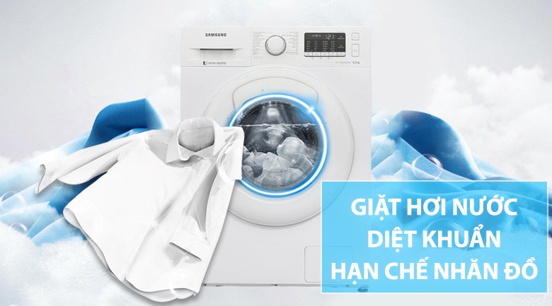 máy giặt hơi nước là gì? ưu nhược điểm của máy giặt hơi nước