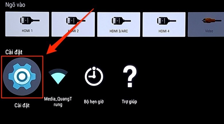 cách dò kênh trên android tivi sony 2018