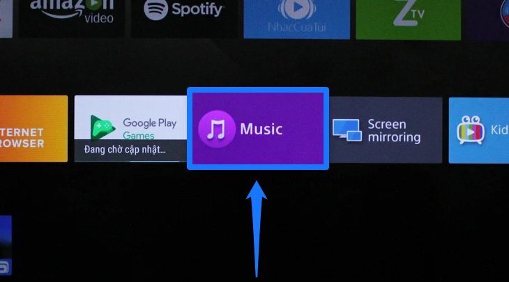 cách xem phim, nhạc, ảnh trong usb trên android tivi sony 2018