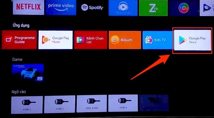 cách tải ứng dụng trên smart tivi cơ bản và android tivi sony 2018