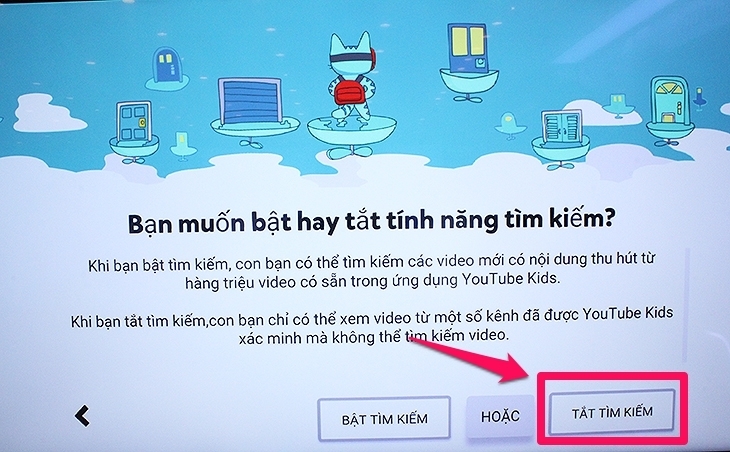 cách sử dụng ứng dụng youtube kids trên android tivi sony 2018