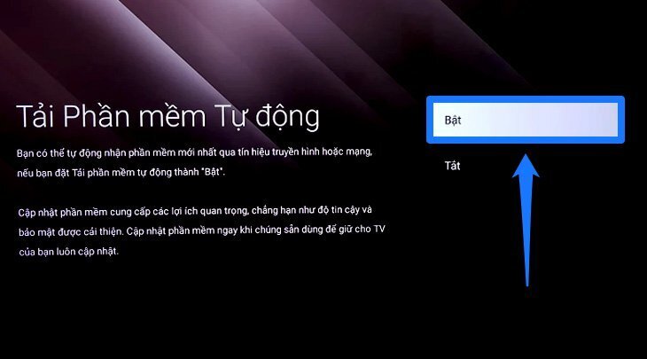 các bước thiết lập đầu tiên trên android tivi sony 2018