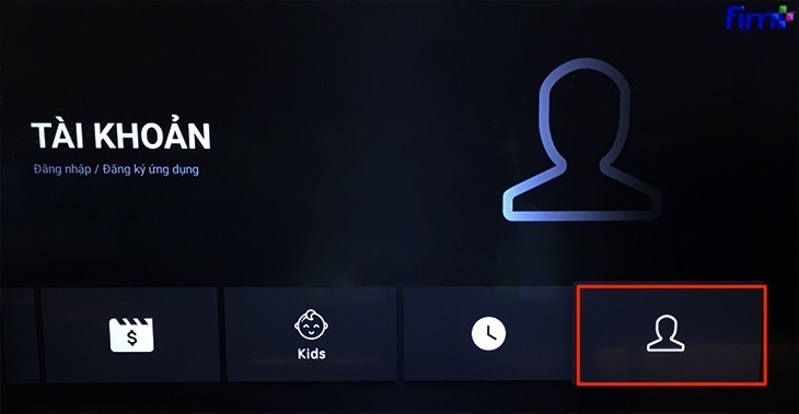 cách kích hoạt gói fim+ miễn phí trên smart tivi sony