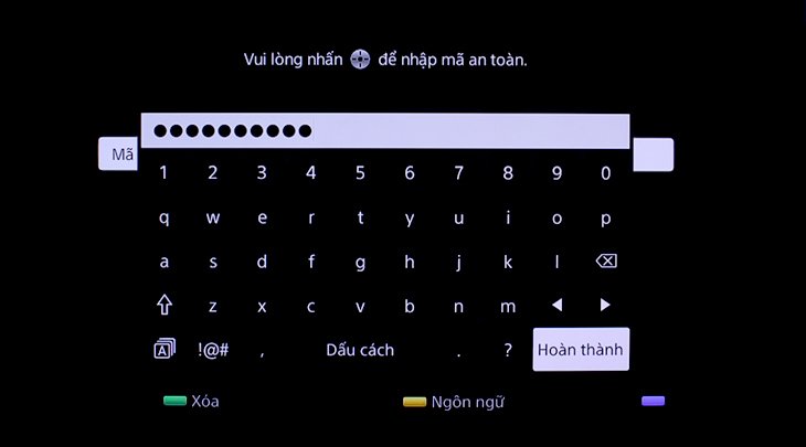 cách kết nối mạng trên smart tivi sony 2018