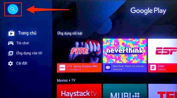 cách tải ứng dụng trên smart tivi cơ bản và android tivi sony 2018