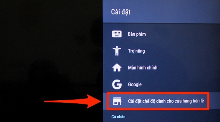 cách tắt chế độ quảng cáo trên tivi sony 2018