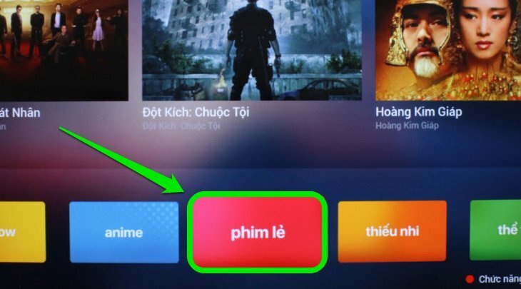 cách sử dụng ứng dụng fpt play trên smart tivi sony 2018
