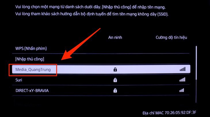 cách kết nối mạng trên smart tivi sony 2018