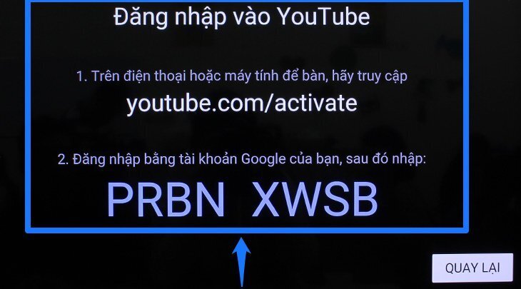 cách đăng nhập tài khoản youtube trên smart tivi sony 2018
