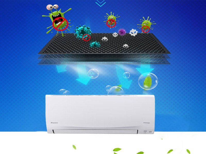 công nghệ làm lạnh khử mùi trên máy lạnh daikin