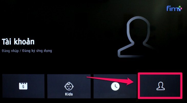 cách sử dụng ứng dụng fim+ trên smart tivi sony 2018
