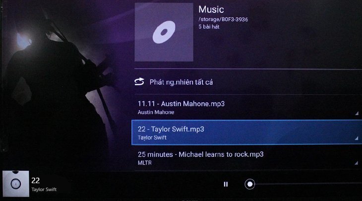 cách xem phim, nhạc, ảnh trong usb trên android tivi sony 2018