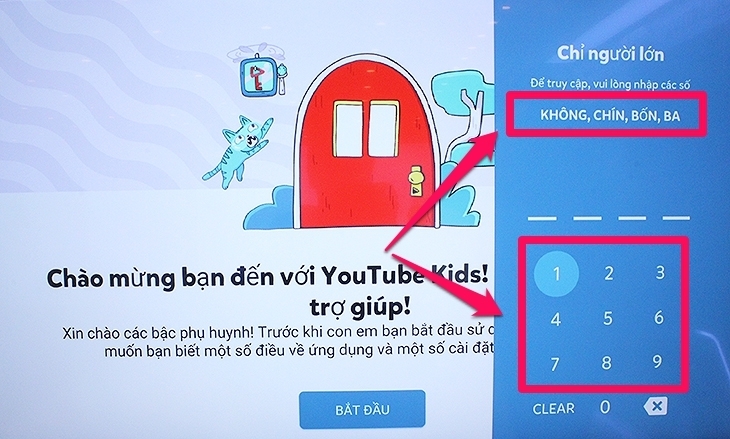 cách sử dụng ứng dụng youtube kids trên android tivi sony 2018